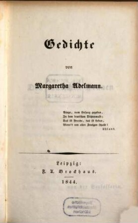 Gedichte