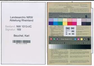 Entnazifizierung Karl Beuchel , geb. 15.03.1897 (Handelsvertreter)