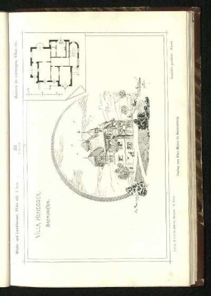 Tafel 22: Villa Honegger in Bremgarten