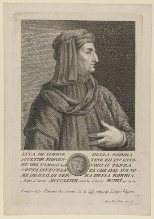 Bildnis des Luca di Simone della Robbia