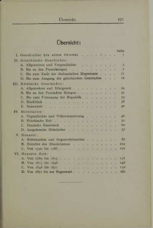 Übersicht