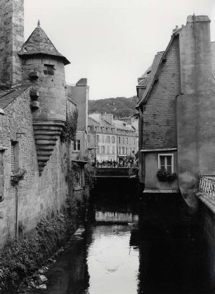Altstadt in Quimper, Bretagne
