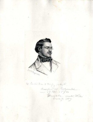 Album der Tischgesellschaft im Darmstädter Hof. Maler Wilhelm Emelé
