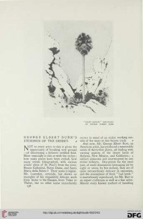 83: George Elbert Burr's etchings of the desert