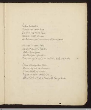 Lilie der auen (Lilie der auen!) : [SW III: H2]; [SW III, S. 67/139]