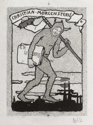 Exlibris Christian Morgenstern