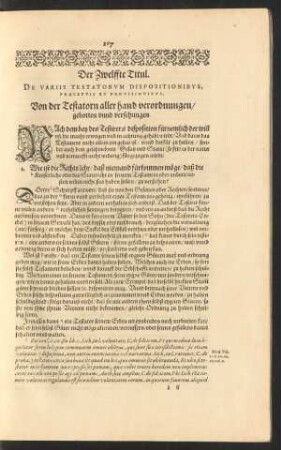Der Zwelffte Titul.