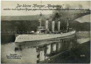 Der Kleine Kreuzer "Königsberg"