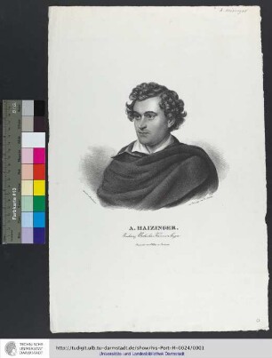 A. Haizinger : Grosherz. Badischer Kammer-Sänger