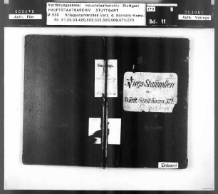 Kriegsstammrolle der Sanitätskompanie Nr. 571