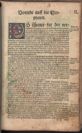 Biblia: das ist: Die gantze Heilige Schrifft: Deudsch, 2. Die Propheten alle Deudsch