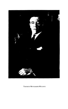 Thomas Woodrow Wilson