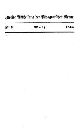 Bd. 14, Abt. 2, H. 3: Heft Bd. 14, Abt. 2, H. 3