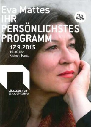 Eva Mattes - Ihr persönlichstes Programm
