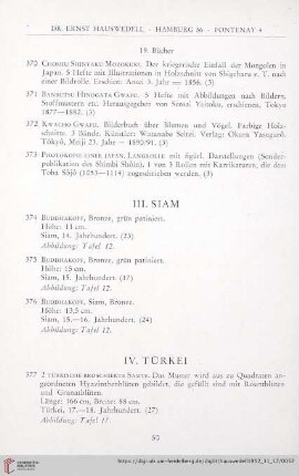 III. Siam (Nr. 374 - 376)