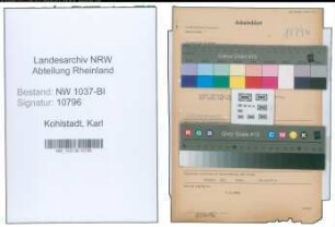 Entnazifizierung Karl Kohlstadt , geb. 12.04.1913 (Stadtassistent)