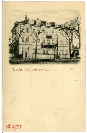 Dresden. Schillerstraße 39