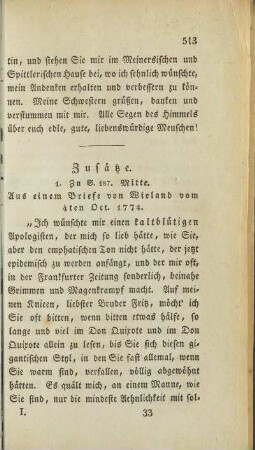 Zusätze.