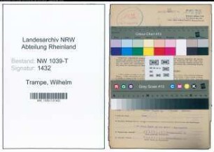 Entnazifizierung Wilhelm Trampe , geb. 01.08.1908 (Kriminalpolizist)