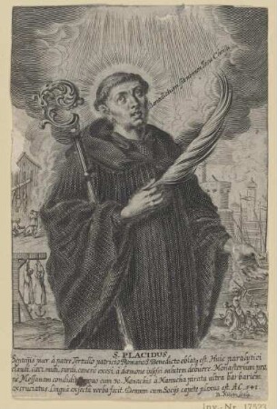 Bildnis des S. Placidus