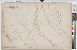 Oberkirchen (Schmallenberg), Umlegung Westfeld, Urkarte II Westfeld Flur 15