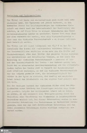 Einleitung und Problemstellung