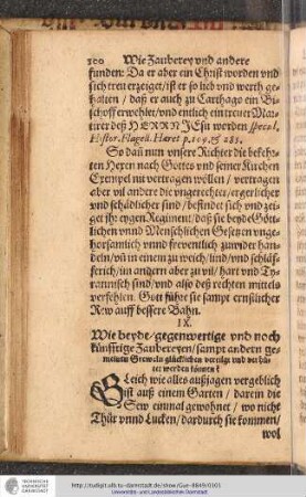 Wie Zauberey und andere Laster hinführ verhütet werden können?