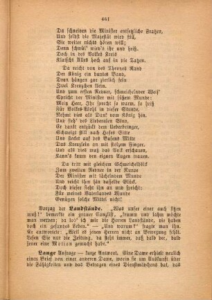 Vorzug der Landstände.