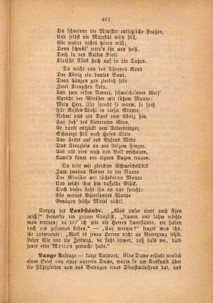 Vorzug der Landstände.
