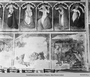 Ars moriendi: Jüngstes Gericht, Laster, Tugenden, guter und schlechter Tod, Hölle : Tugenden