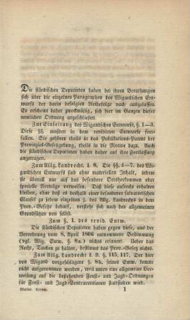 Motive zum revidirten Entwurfe des Provinzial-Rechts des Fürstenthums Corvey.