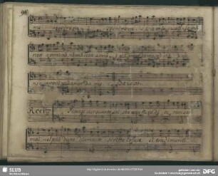 Recitativo: Piangi pur quanto sai