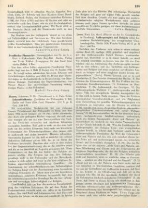 137-138 [Rezension] Hessen, Johannes, Erkenntnistheorie