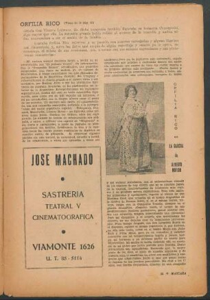 Orfilia Rico : (Viene de la pág. 12)