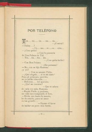 Por teléfono