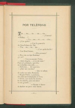 Por teléfono