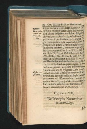 Caput VIII. De Principio Normativo externo, Lege.