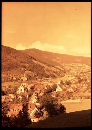 Blick ins Glottertal