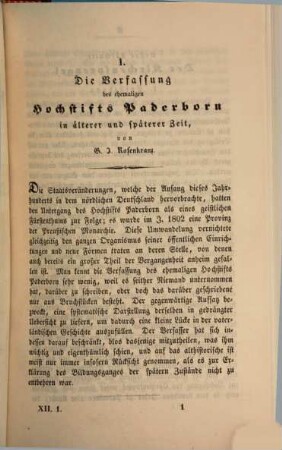 Zeitschrift für vaterländische Geschichte und Altertumskunde. 12, 12 = N.F., Bd. 2. 1851