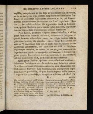 XIII-XXIII, Nam Iudaei, qui et suae religionis tenacissimi ...