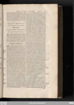 Quaestio Duodecima. De Canone Scripturae & eius autoritate.