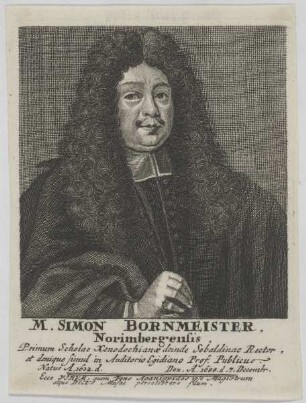 Bildnis des Simon Bornmeister