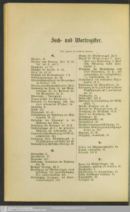 Sach- und Wortregister