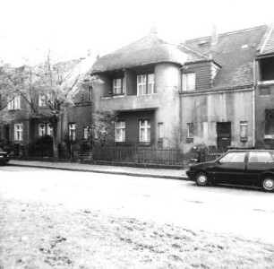 Cottbus-Schmellwitz, Arndtstraße 21. Wohnhaus (nach 1910). Straßenansicht