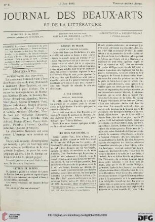 Nr. 11 (15. Juin 1882)