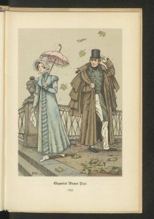 Elegantes Wiener Paar, 1816