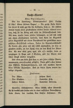 91-107, Nacht-Alarm! - Batteriebau!