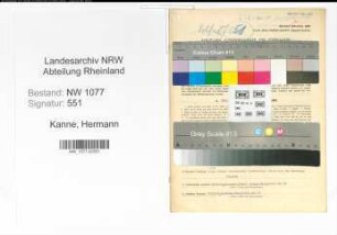 Entnazifizierung Hermann Kanne , geb. 04.10.1890 (Polizist)