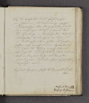Michael Arenth. – St. Florian, 04.06.1844