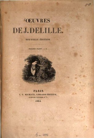 Oeuvres complètes, 14. Paradis perdu. - 2. Th. - 405 S.